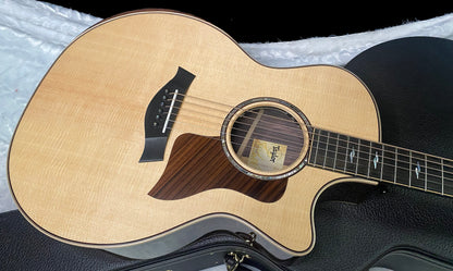 NEW ! Taylor 814ce Next Generation Acoustic-Electric Guitar - Natural Gloss - 4.6lbs - Authorized Dealer - G07376