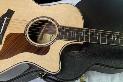 NEW ! Taylor 814ce Next Generation Acoustic-Electric Guitar - Natural Gloss - 4.6lbs - Authorized Dealer - G07376