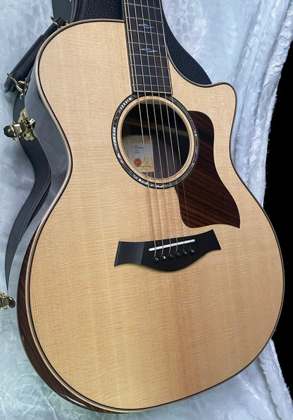 NEW ! Taylor 814ce Next Generation Acoustic-Electric Guitar - Natural Gloss - 4.6lbs - Authorized Dealer - G07376