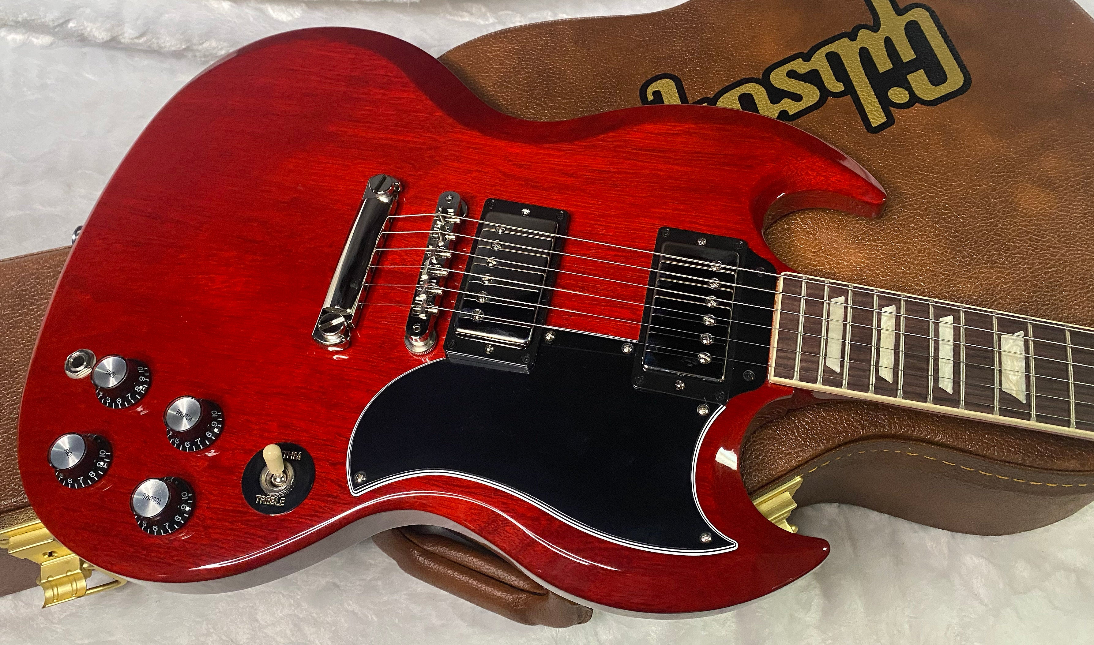 NEW ! Gibson SG Standard '61 Stop Bar - Vintage Cherry - 7.4 lbs - Authorized Dealer - G07336