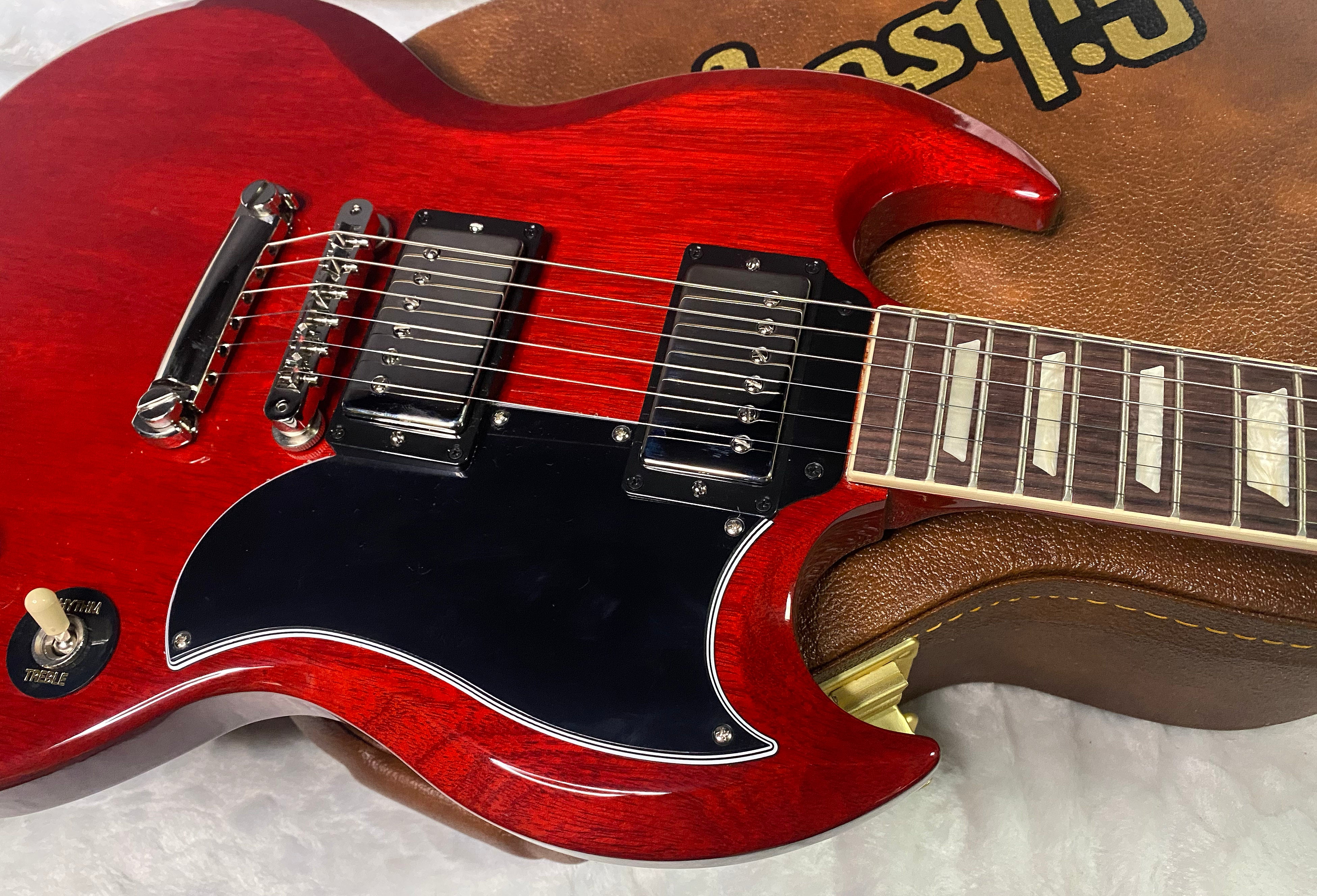 NEW ! Gibson SG Standard '61 Stop Bar - Vintage Cherry - 7.4 lbs - Authorized Dealer - G07336