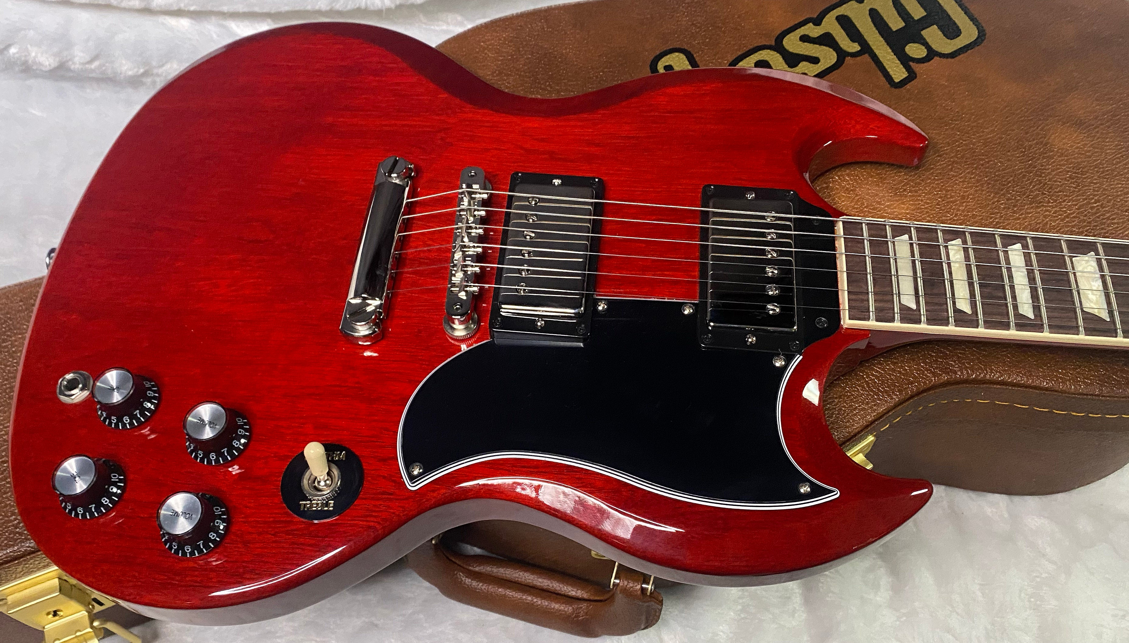 NEW ! Gibson SG Standard '61 Stop Bar - Vintage Cherry - 7.4 lbs - Authorized Dealer - G07336