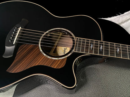 NEW! Taylor Next Generation Builder's Edition 814ce Adirondack Spruce/Rosewood Acoustic-Electric Guitar - Blacktop - 4.9lbs - Authorized Dealer - G07368