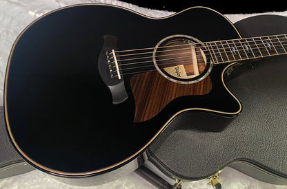 NEW! Taylor Next Generation Builder's Edition 814ce Adirondack Spruce/Rosewood Acoustic-Electric Guitar - Blacktop - 4.9lbs - Authorized Dealer - G07368