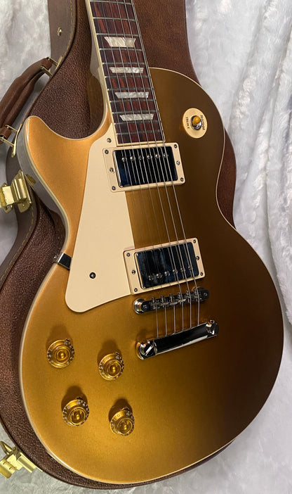 NEW ! Gibson Les Paul 50's Standard Gold Top - Left Handed - Authorized Dealer - Only 9.7lbs - G07272