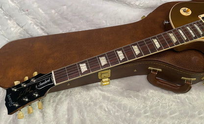 NEW ! Gibson Les Paul 50's Standard Gold Top - Left Handed - Authorized Dealer - Only 9.7lbs - G07272