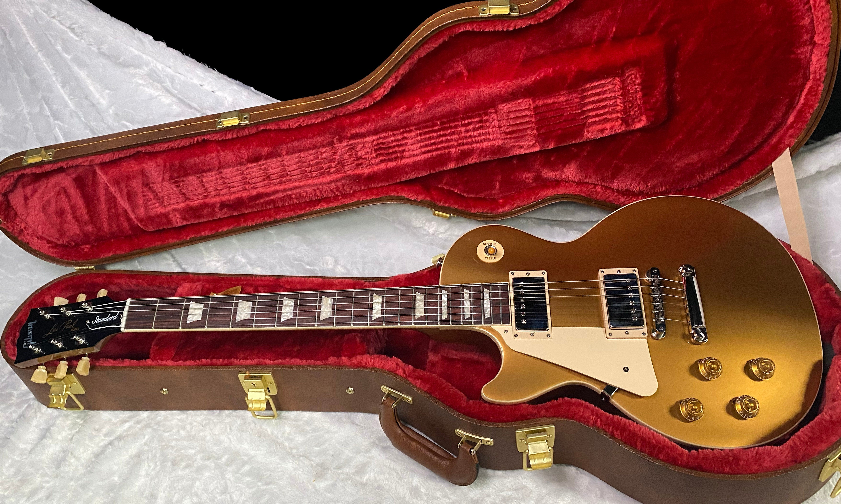 NEW ! Gibson Les Paul 50's Standard Gold Top - Left Handed - Authorized Dealer - Only 9.7lbs - G07272