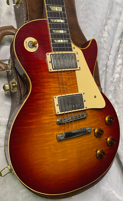 NEW! Gibson Custom Shop 1959 Les Paul Standard Murphy Lab Light Aged - Dark Cherry - Only 8.55 lbs - One Off! Dealer Select - Authorized Dealer - G07378