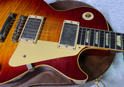 NEW! Gibson Custom Shop 1959 Les Paul Standard Murphy Lab Light Aged - Dark Cherry - Only 8.55 lbs - One Off! Dealer Select - Authorized Dealer - G07378