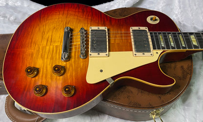 NEW! Gibson Custom Shop 1959 Les Paul Standard Murphy Lab Light Aged - Dark Cherry - Only 8.55 lbs - One Off! Dealer Select - Authorized Dealer - G07378
