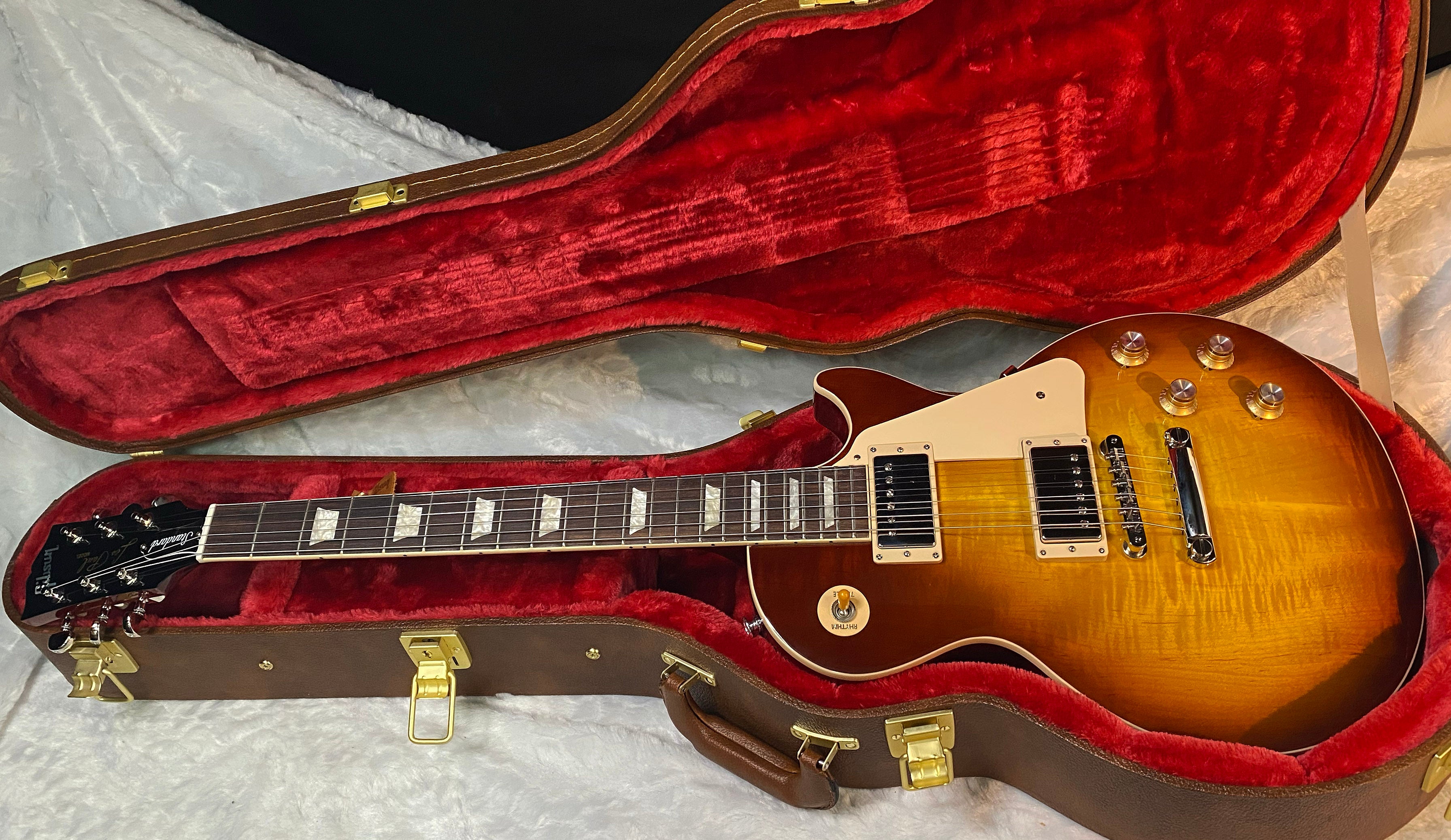 NEW! Gibson Les Paul 60's Standard Iced Tea - Authorized Dealer - Beautiful Flame Maple Top - 9.35 lbs - G06736