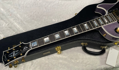 NEW! Gibson Custom Shop '68 Les Paul Custom Reissue - Custom Order - Gloss Lavender Sparkle Finish - Authorized Dealer - Only 7.55lbs - G07388