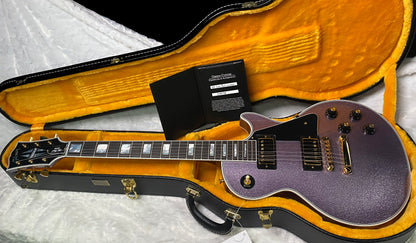 NEW! Gibson Custom Shop '68 Les Paul Custom Reissue - Custom Order - Gloss Lavender Sparkle Finish - Authorized Dealer - Only 7.55lbs - G07388