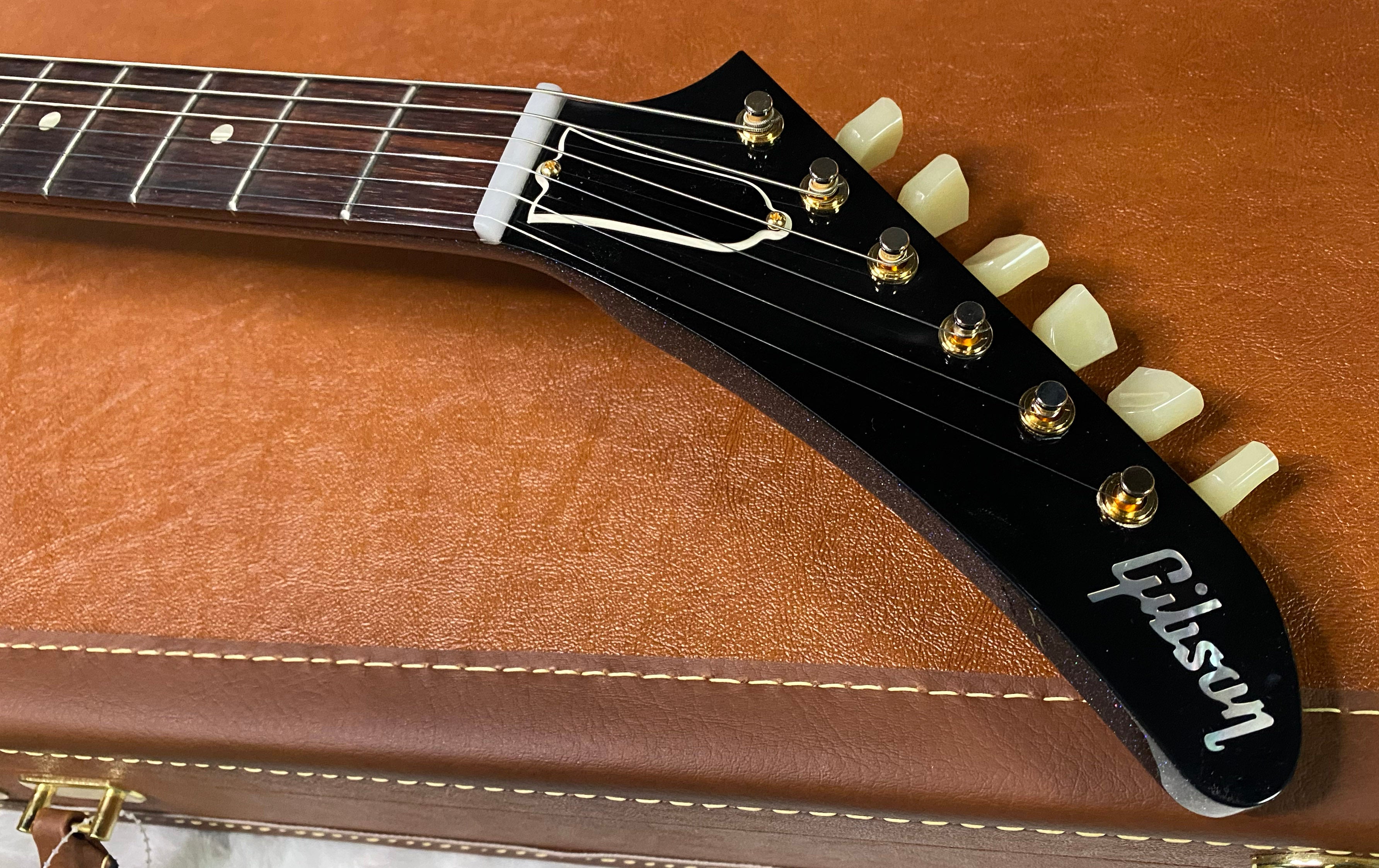 NEW! Gibson Custom 1958 Mahogany Explorer Reissue Electric Guitar - Rainbow Sparkle Gloss Finish - Authorized Dealer - 9.2lbs - G07387