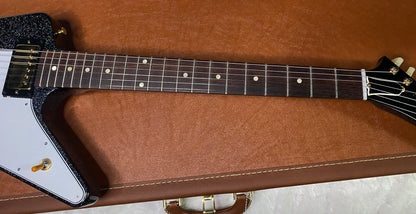 NEW! Gibson Custom 1958 Mahogany Explorer Reissue Electric Guitar - Rainbow Sparkle Gloss Finish - Authorized Dealer - 9.2lbs - G07387