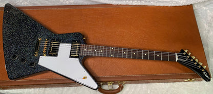 NEW! Gibson Custom 1958 Mahogany Explorer Reissue Electric Guitar - Rainbow Sparkle Gloss Finish - Authorized Dealer - 9.2lbs - G07387