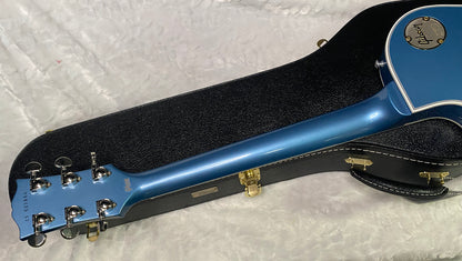 NEW! Gibson Les Paul Custom - Pelham Blue VOS - Dealer Select - Ebony Board - Authorized Dealer - Only 9.65 lbs - G07384