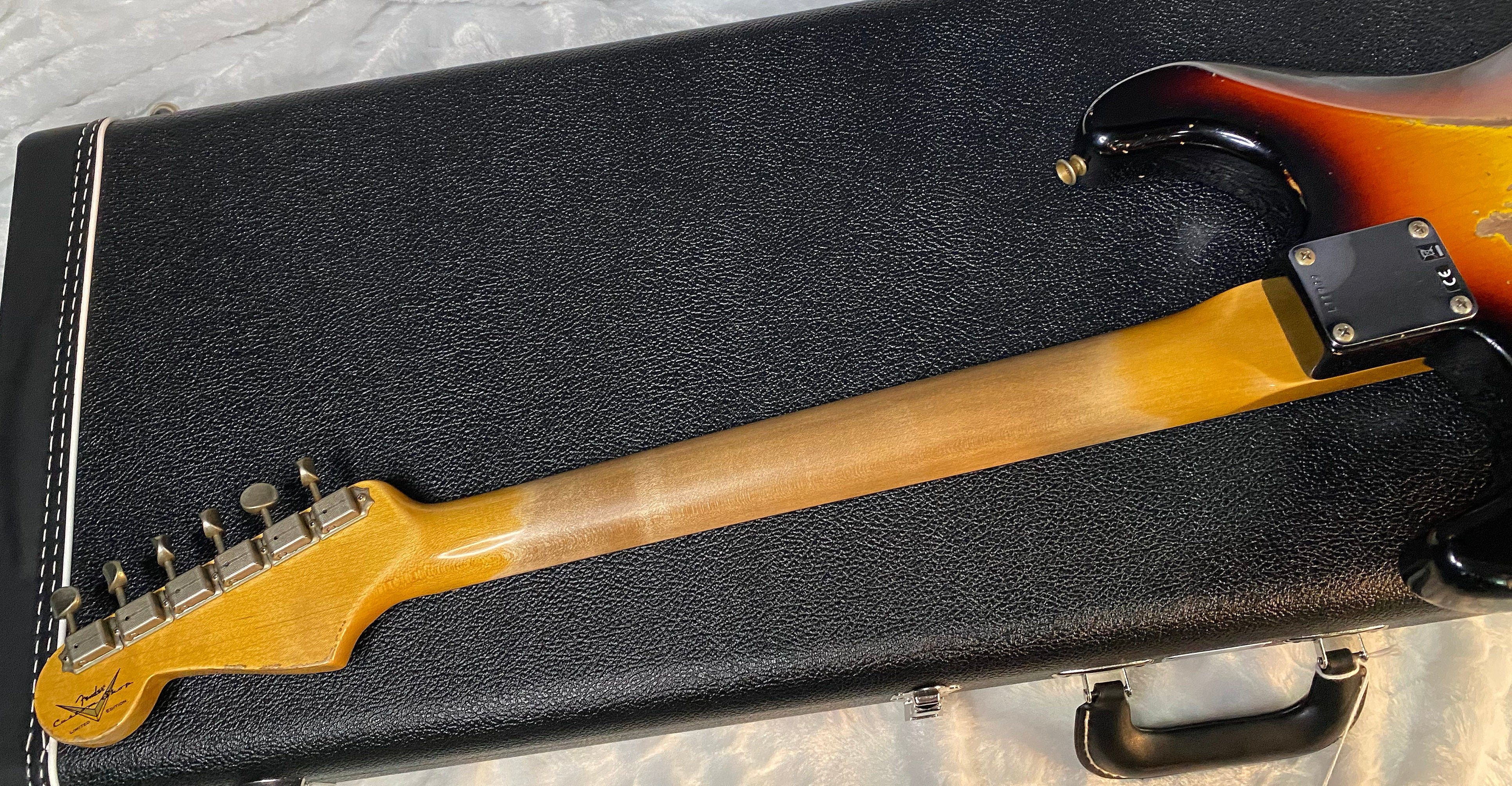 NEW! Fender Custom Shop Limited Edition '64 L-Series Stratocaster Heavy Relic Faded Aged 3-Tone Sunburst - Authorized Dealer - 7.75lbs - G05905