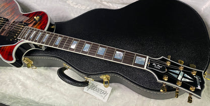 NEW! Gibson Dealer Select Custom Shop Les Paul Custom Monster Quilt - Pearl Black Burst - Authorized Dealer - WOW! 10lbs - G07377