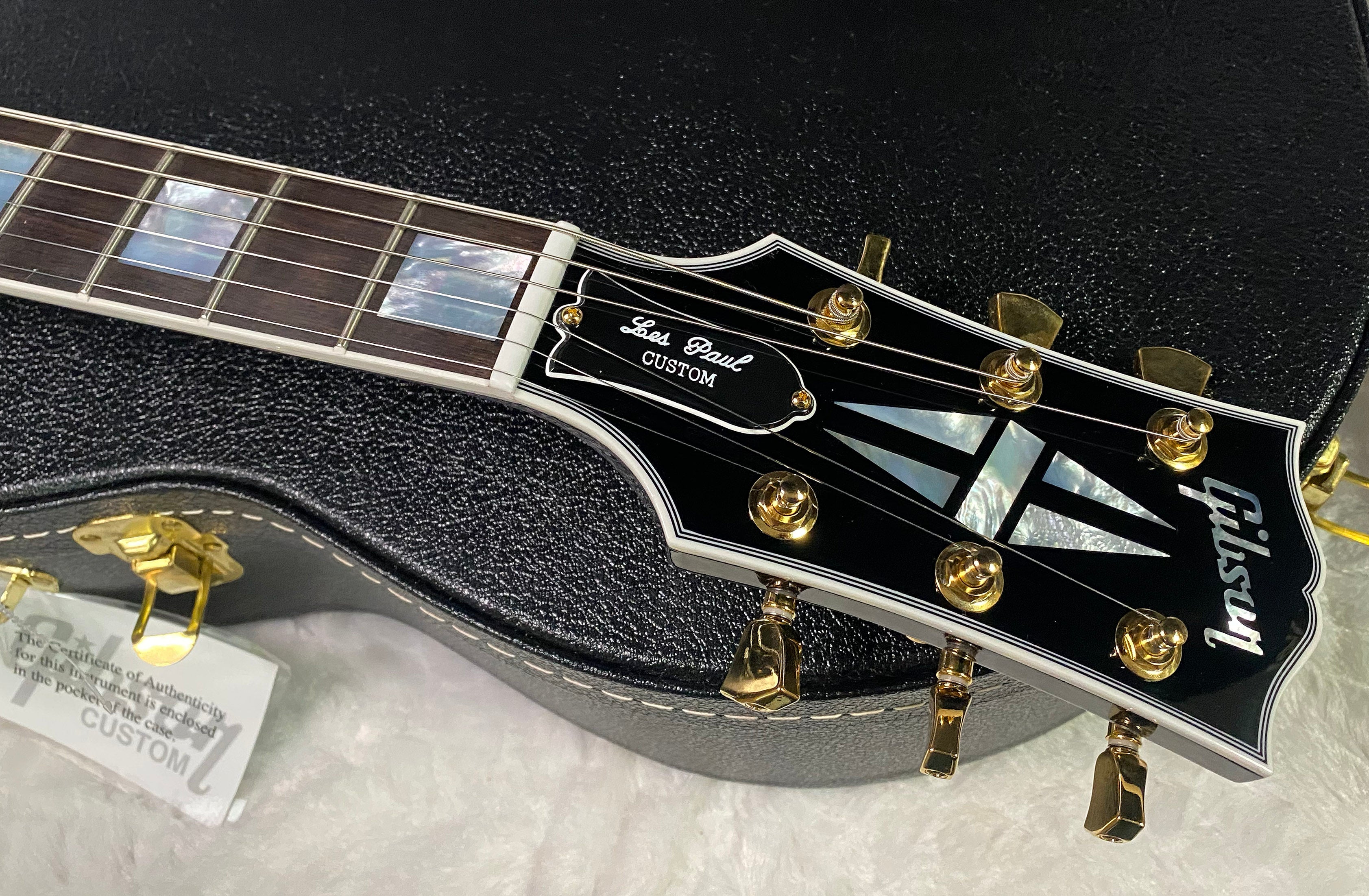 NEW! Gibson Dealer Select Custom Shop Les Paul Custom Monster Quilt - Pearl Black Burst - Authorized Dealer - WOW! 10lbs - G07377