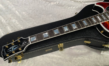 NEW! Gibson Dealer Select Custom Shop Les Paul Custom Monster Quilt - Pearl Black Burst - Authorized Dealer - WOW! 10lbs - G07377