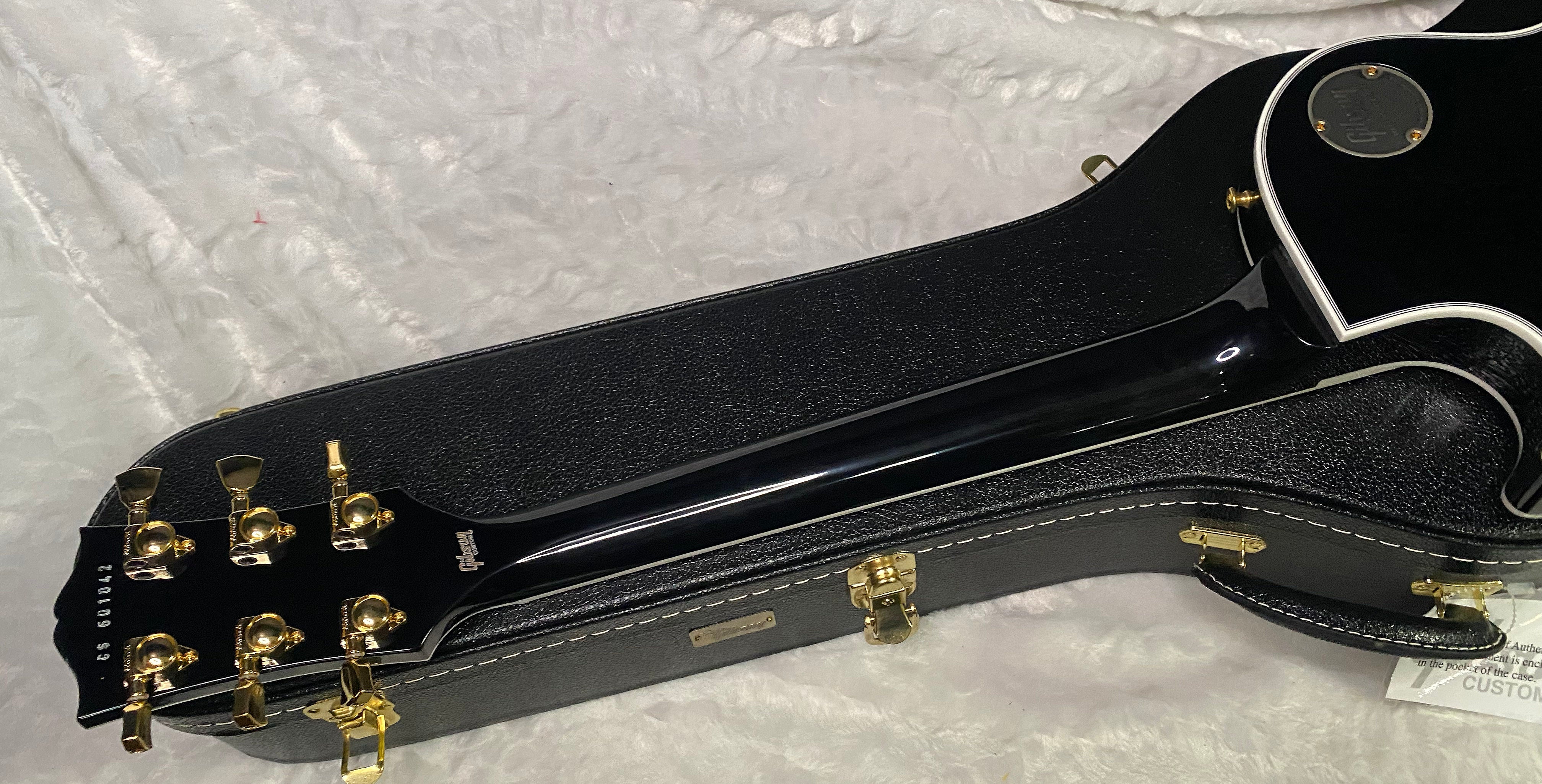 NEW! Gibson Dealer Select Custom Shop Les Paul Custom Monster Quilt - Pearl Black Burst - Authorized Dealer - WOW! 10lbs - G07377