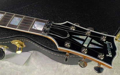 NEW! Gibson Custom Shop Les Paul Custom Axcess Made 2 Measure Grabber Orange - Only 7.5lbs - One Pick-Up - Authorized Dealer - G07390