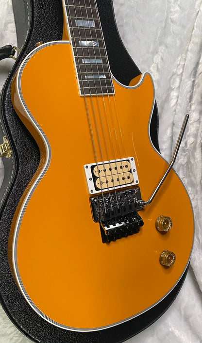 NEW! Gibson Custom Shop Les Paul Custom Axcess Made 2 Measure Grabber Orange - Only 7.5lbs - One Pick-Up - Authorized Dealer - G07390