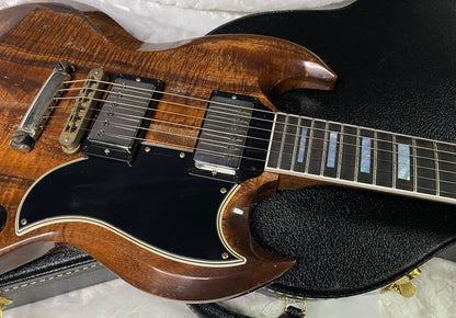 NEW! Gibson CS Custom Shop SG Custom Figured KOA - Murphy Lab Heavy Aging - Authorized Dealer - 7.5 lbs - G07385