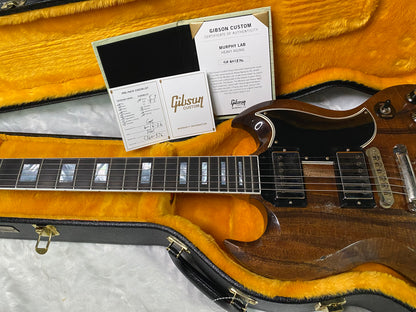 NEW! Gibson CS Custom Shop SG Custom Figured KOA - Murphy Lab Heavy Aging - Authorized Dealer - 7.5 lbs - G07385