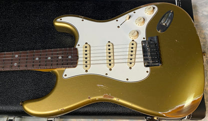NEW! Fender Custom Shop 2025 NAMM Limited Edition Stratocaster PRO Relic - HLE Gold - Authorized Dealer - 7.6lbs - G05912
