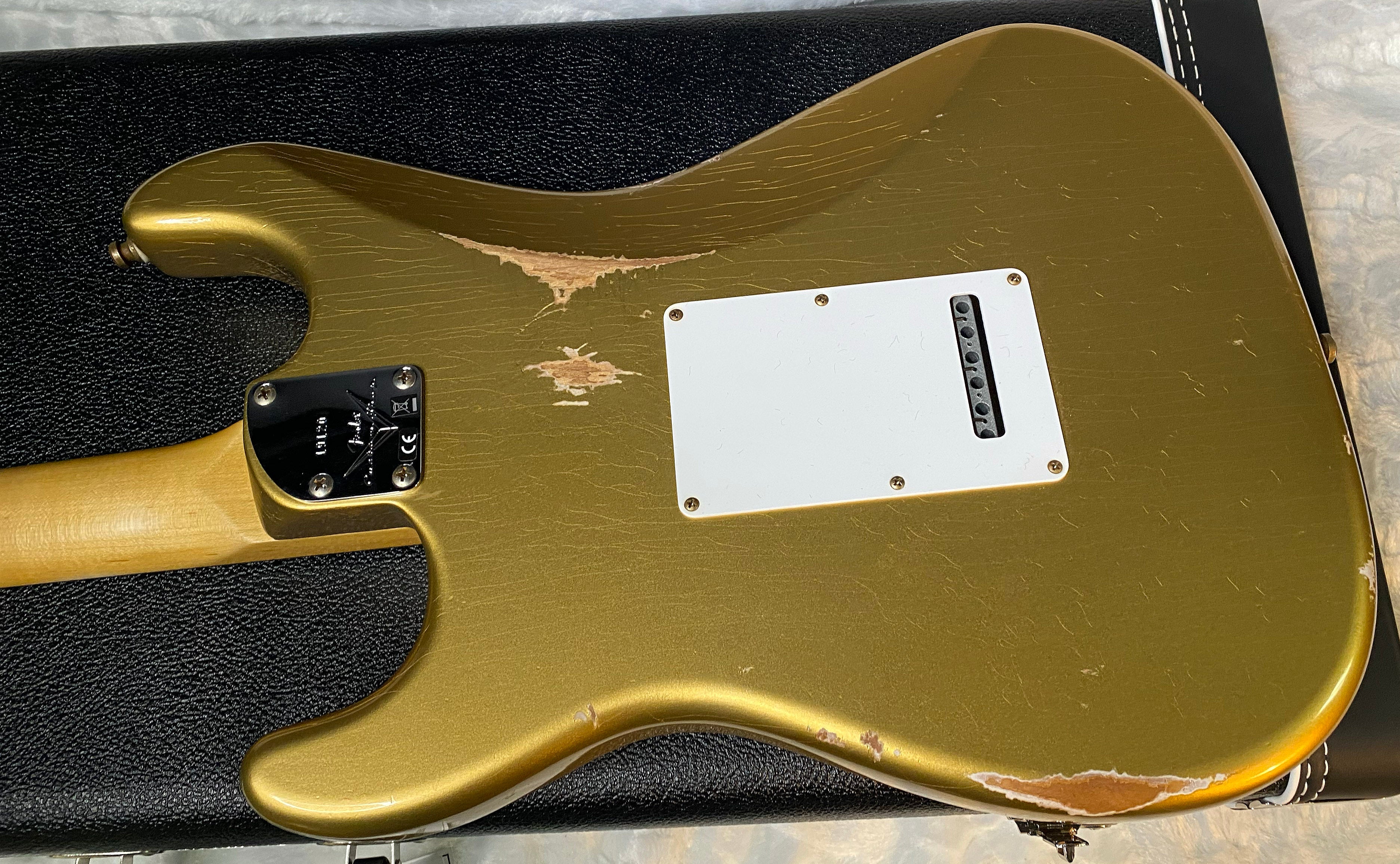 NEW! Fender Custom Shop 2025 NAMM Limited Edition Stratocaster PRO Relic - HLE Gold - Authorized Dealer - 7.6lbs - G05912