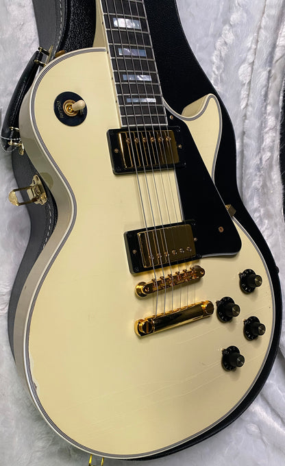 NEW! Gibson Custom Shop '68 Les Paul Custom Reissue Dealer Select One of a Kind - Murphy Lab Light Aged - Classic White Finish - Only 9.6lbs - Authorized Dealer - G07386