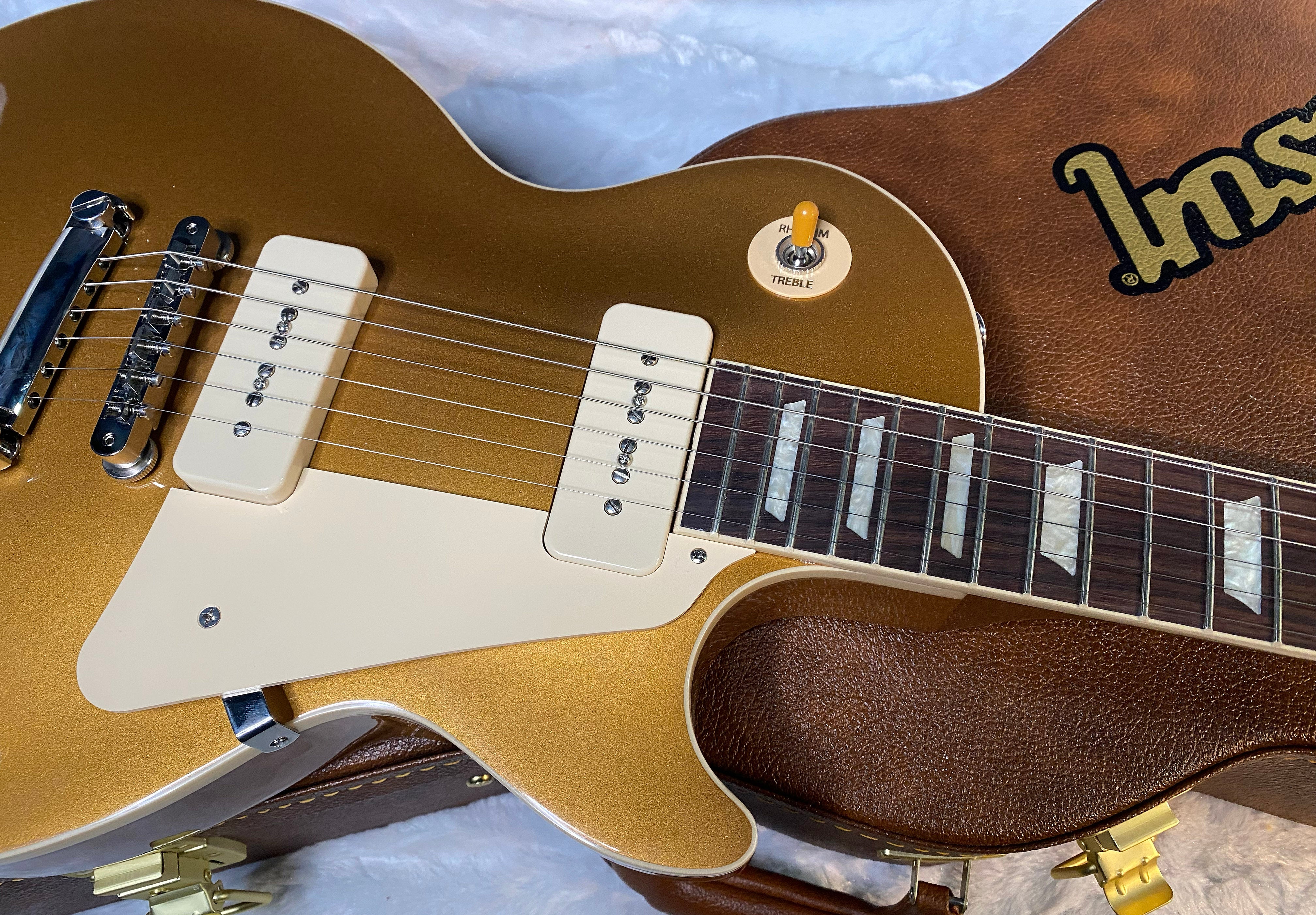 NEW! Gibson Les Paul Standard '50s P-90 - Gold Top - Authorized Dealer - 9.3 lbs - G06723