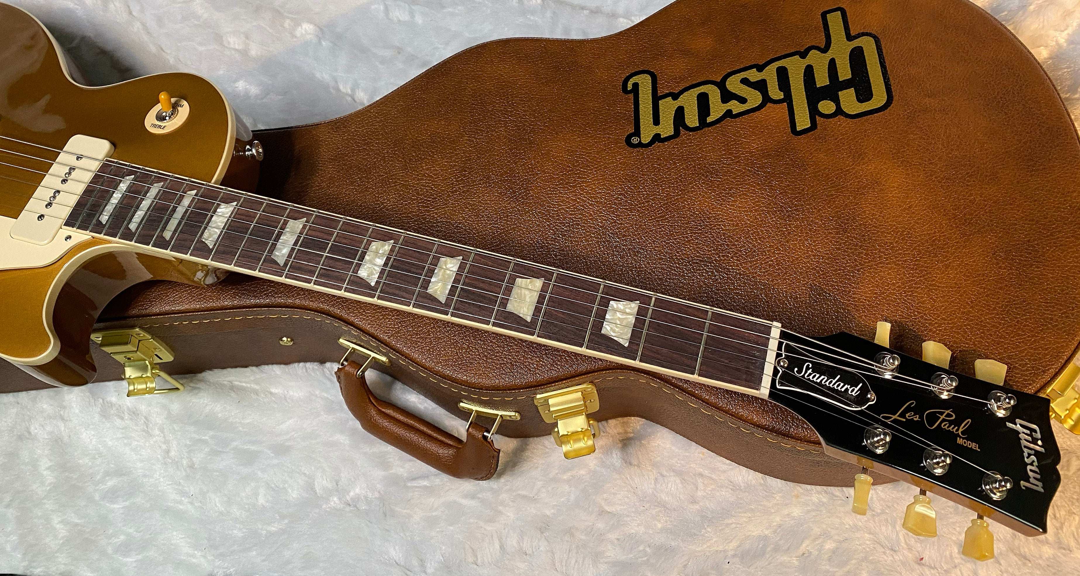 NEW! Gibson Les Paul Standard '50s P-90 - Gold Top - Authorized Dealer - 9.3 lbs - G06723