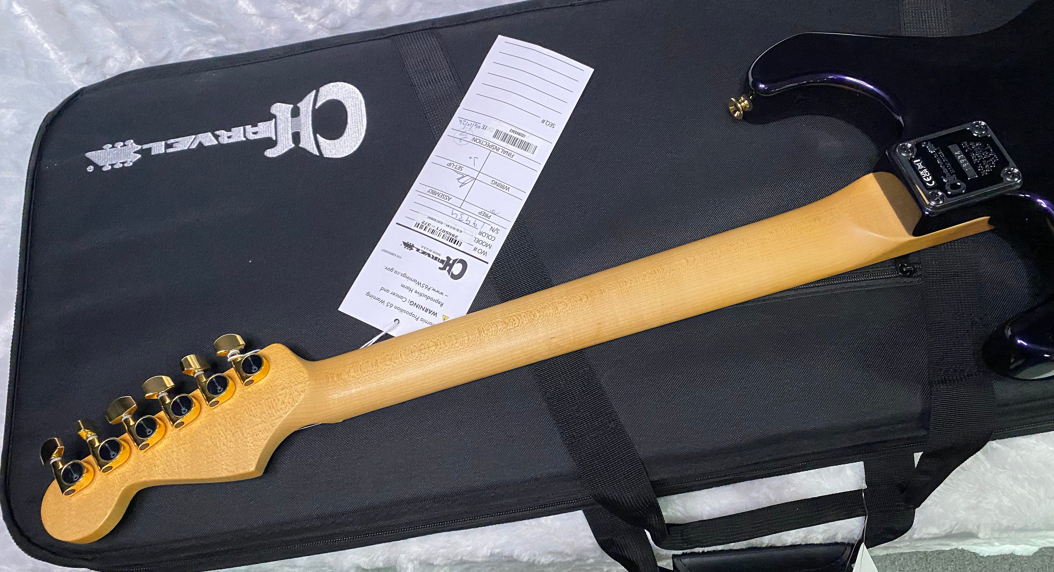 NEW! Charvel American Neo-Classic San Dimas SD1 HH HT - Hard Tail - Seymour Duncan Pick-UPs - Velvet Midnight - Authorized Dealer - 7.5 lbs - G07361