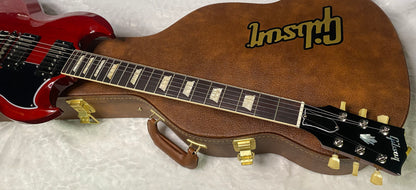 NEW! Gibson SG Standard '61 Maestro Vibrola Vintage Cherry - 7.1 lbs - Authorized Dealer! G07394