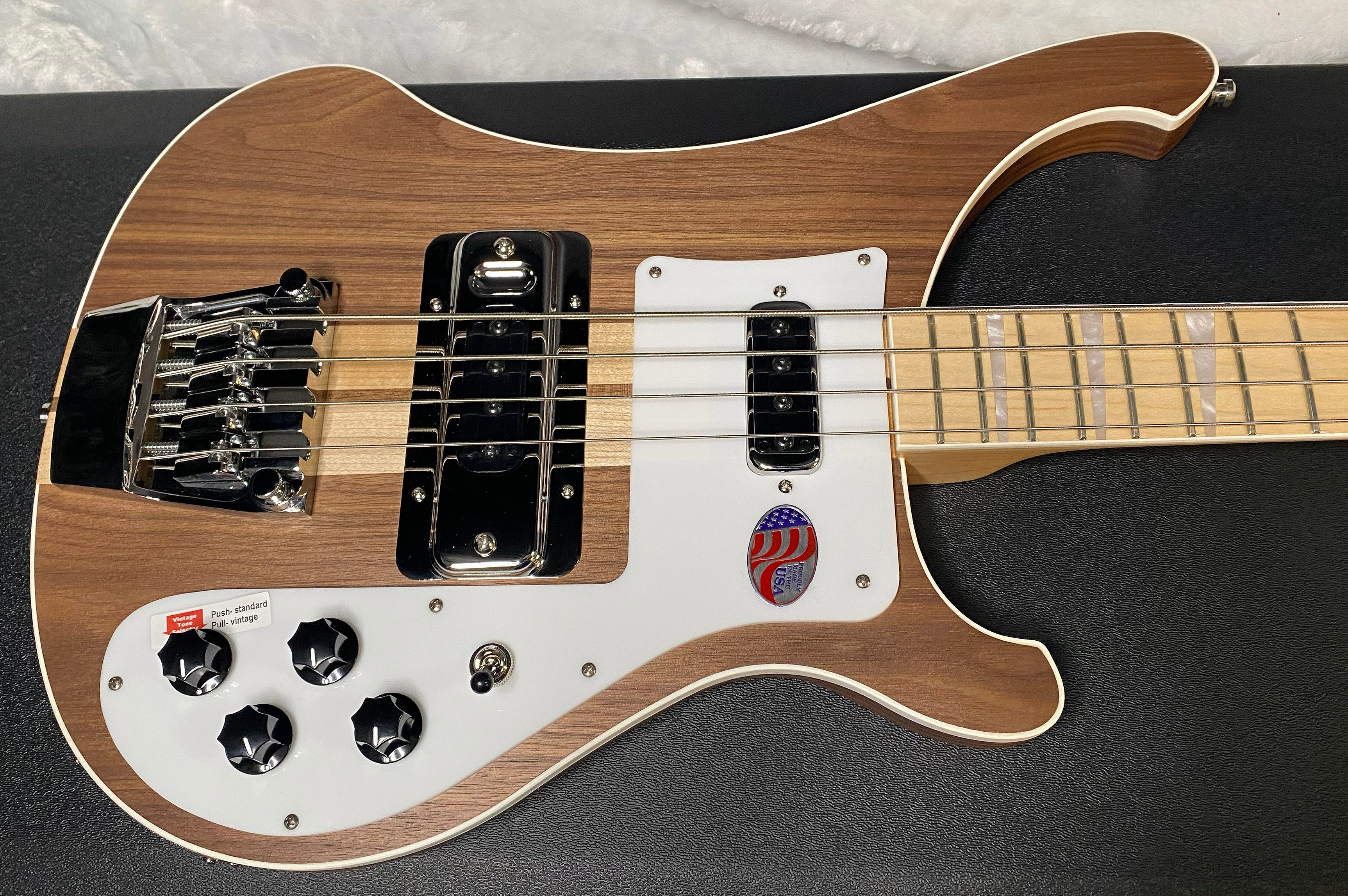 NEW! Rickenbacker 4003 W Walnut - 4-String Bass - Authorized Dealer - 8.65lbs - G06773