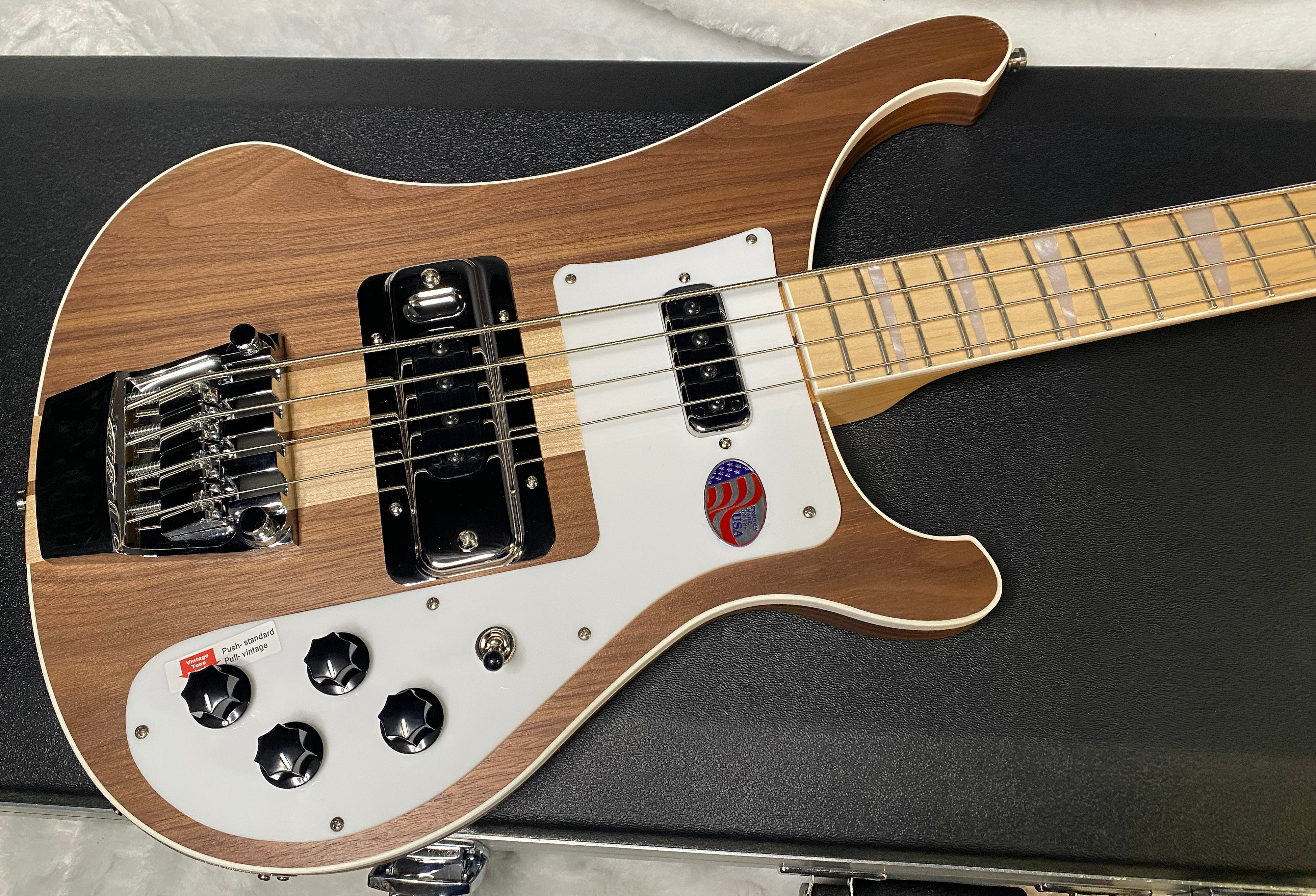 NEW! Rickenbacker 4003 W Walnut - 4-String Bass - Authorized Dealer - 8.65lbs - G06773