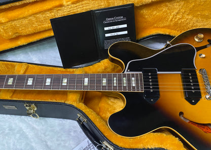 NEW! Gibson Custom Shop 1962 ES-330 TD Reissue Electric Guitar - Vintage Burst VOS - Authorized Dealer - Only 6.1lbs - In-Stock! G07236