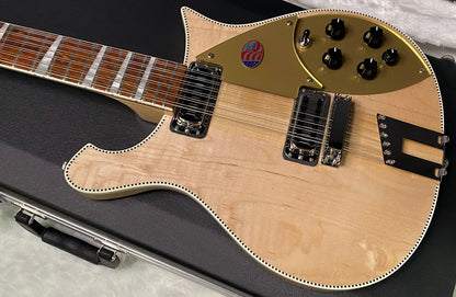 NEW! Rickenbacker 660/12 Maple Glo MG 7.55 lbs - Authorized Dealer - In Stock Ready to Ship- G07395