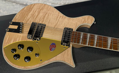 NEW! Rickenbacker 660/12 Maple Glo MG - Only 7.2 lbs - Authorized Dealer - G07403