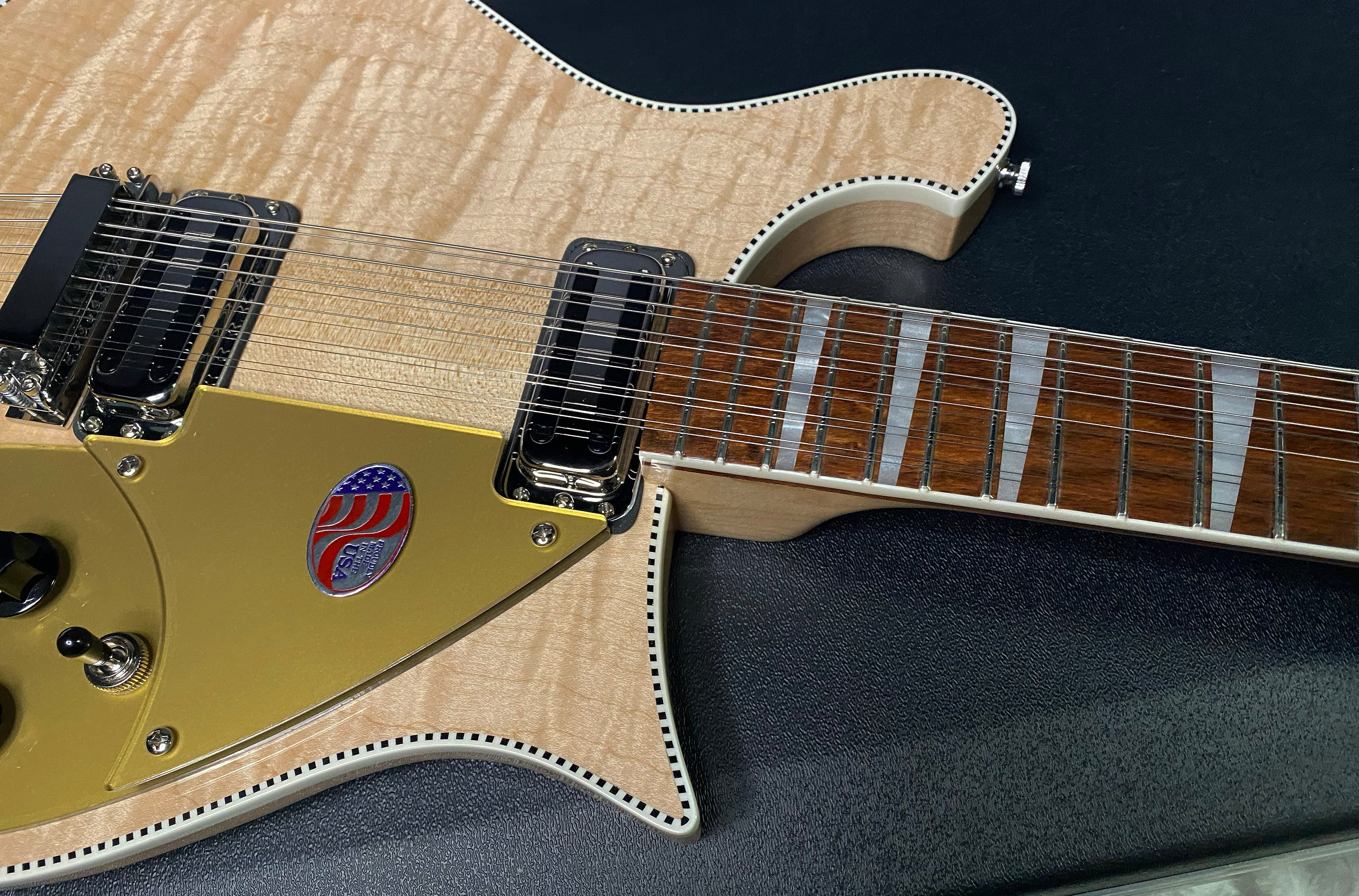 NEW! Rickenbacker 660/12 Maple Glo MG - Only 7.2 lbs - Authorized Dealer - G07403