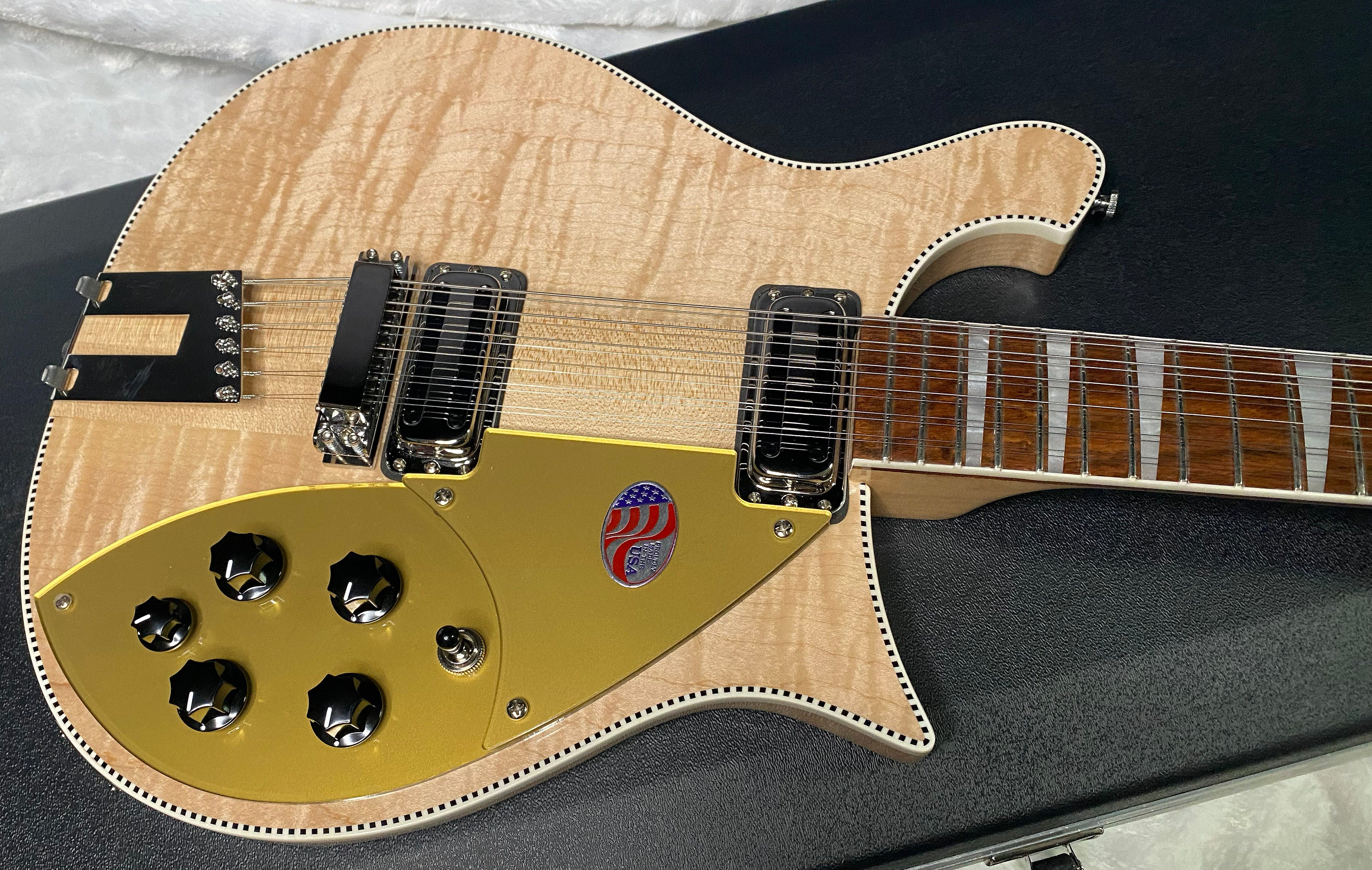 NEW! Rickenbacker 660/12 Maple Glo MG - Only 7.2 lbs - Authorized Dealer - G07403