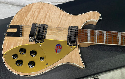 NEW! Rickenbacker 660/12 Maple Glo MG - Only 7.2 lbs - Authorized Dealer - G07403