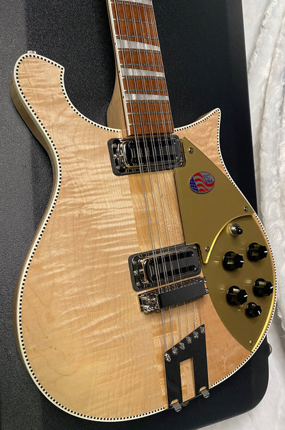 NEW! Rickenbacker 660/12 Maple Glo MG - Only 7.7 lbs - Authorized Dealer - G07398