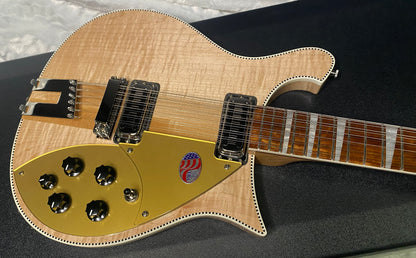 NEW! Rickenbacker 660/12 Maple Glo MG - Only 7.35 lbs - Authorized Dealer - G07401