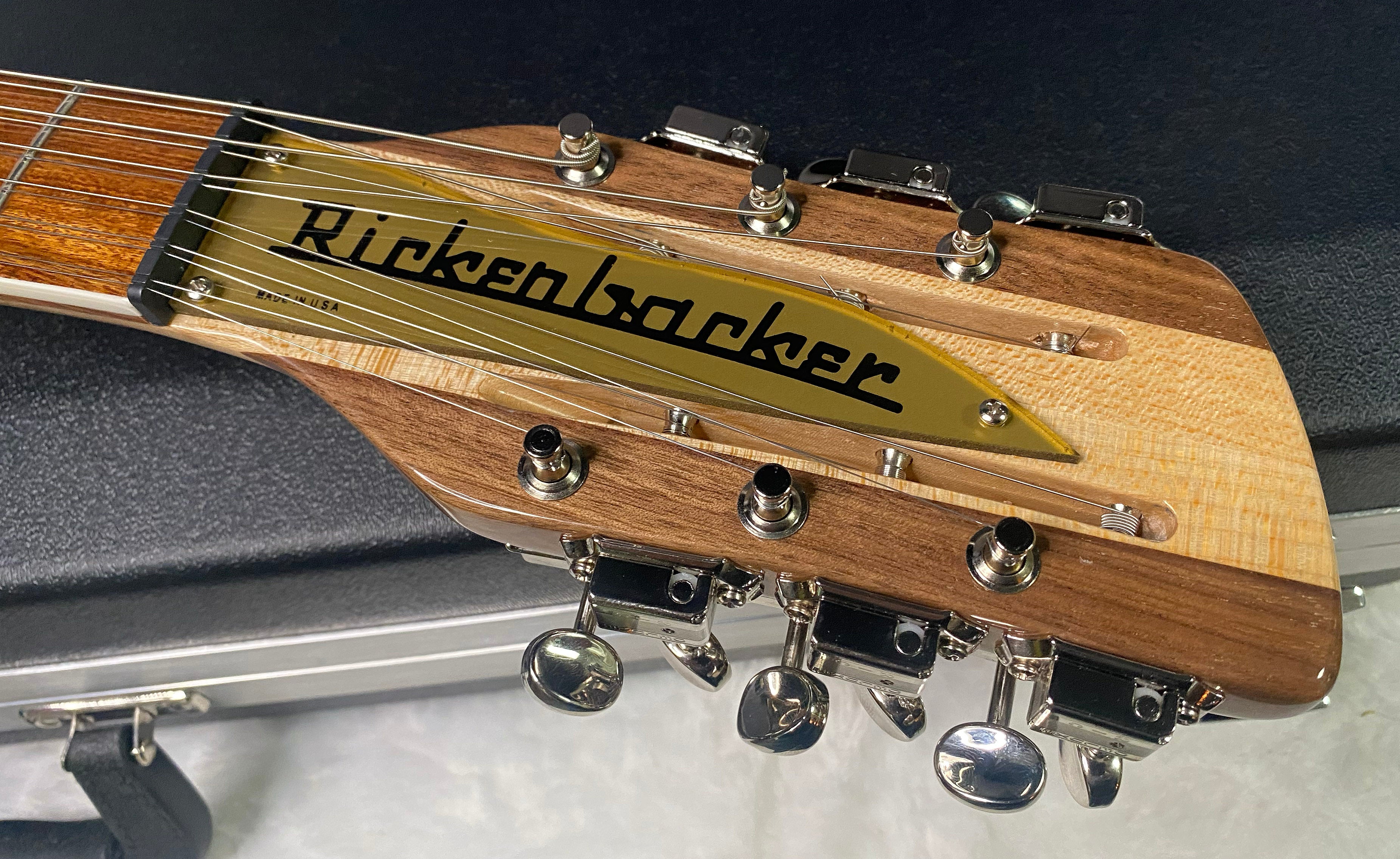 NEW! Rickenbacker 660/12 Maple Glo MG - Only 7.35 lbs - Authorized Dealer - G07401