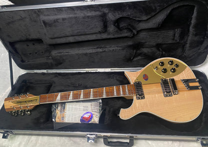 NEW! Rickenbacker 660/12 Maple Glo MG - Only 7.35 lbs - Authorized Dealer - G07401
