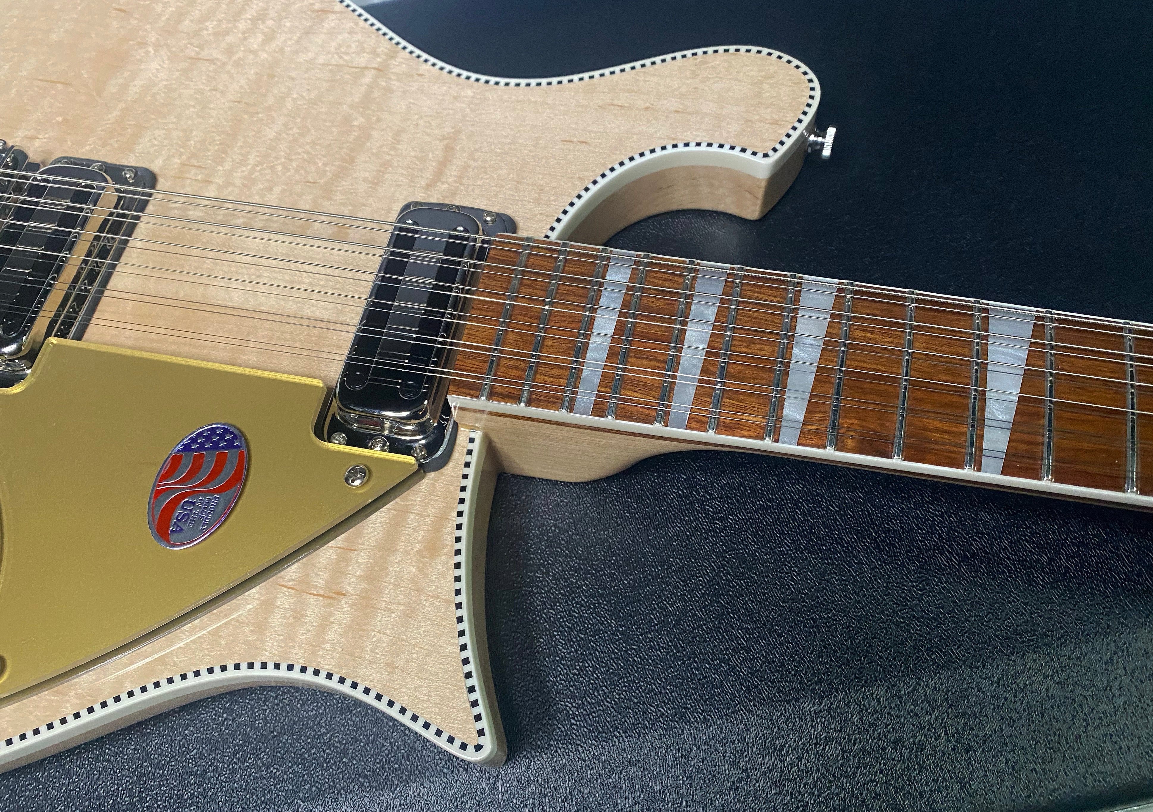 NEW! Rickenbacker 660/12 Maple Glo MG - Only 7.2 lbs - Authorized Dealer - G07400